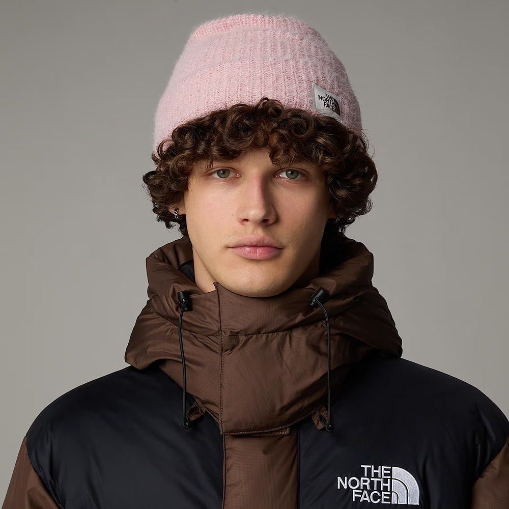 Gorro Beanie Salty Bae reciclado de The North Face - Rosa Violáceo