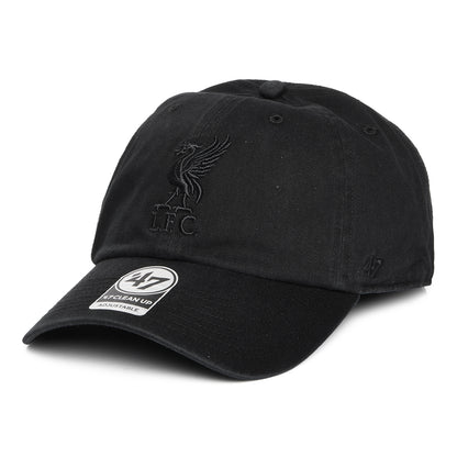 Gorra de béisbol Clean Up Liverpool FC de 47 Brand - Negro