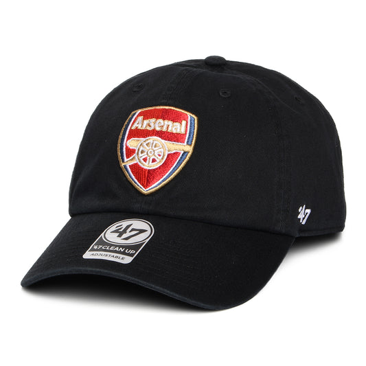 Gorra de béisbol Clean Up Arsenal FC de 47 Brand - Negro