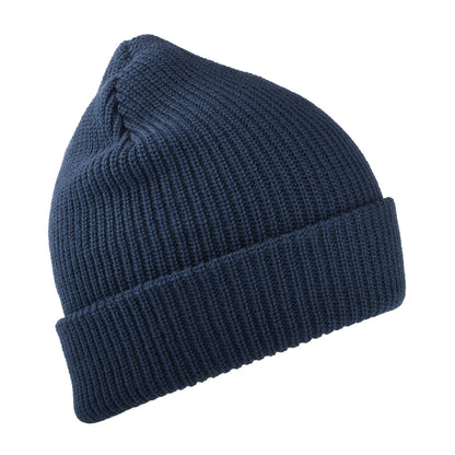 Gorro Beanie Heist con vuelta de Brixton - Vaquero Oscuro