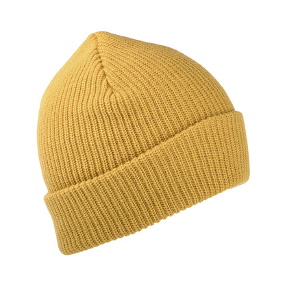 Gorro Beanie Heist con vuelta de Brixton - Mostaza Dijon