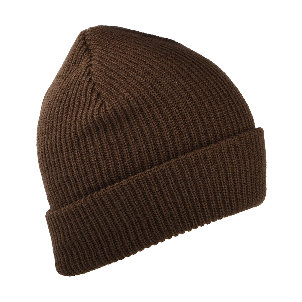 Gorro Beanie Heist con vuelta de Brixton - Chocolate