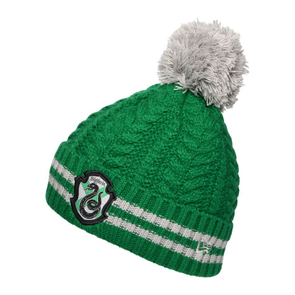 Gorro con pompón niños Harry Potter Slytherin de New Era - Verde