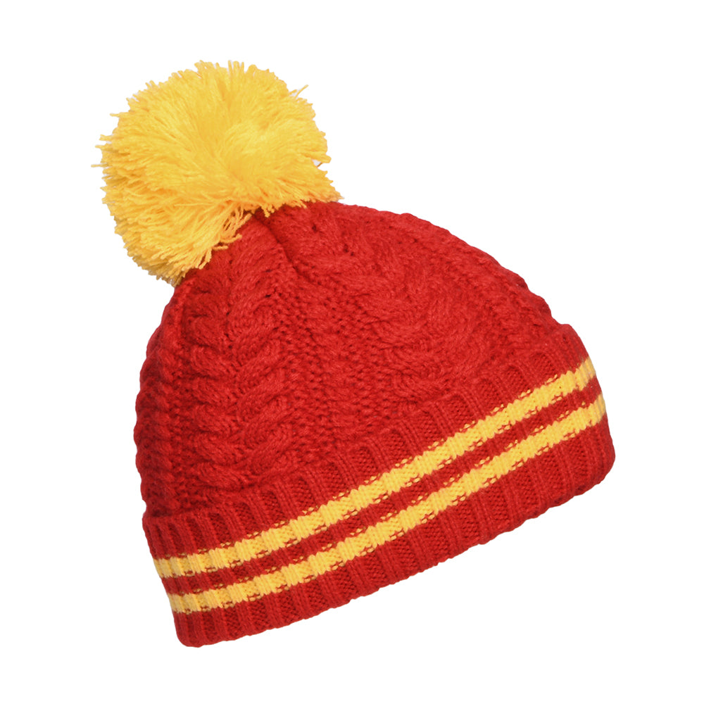 Gorro con pompón niños Harry Potter Gryffindor de New Era - Rojo