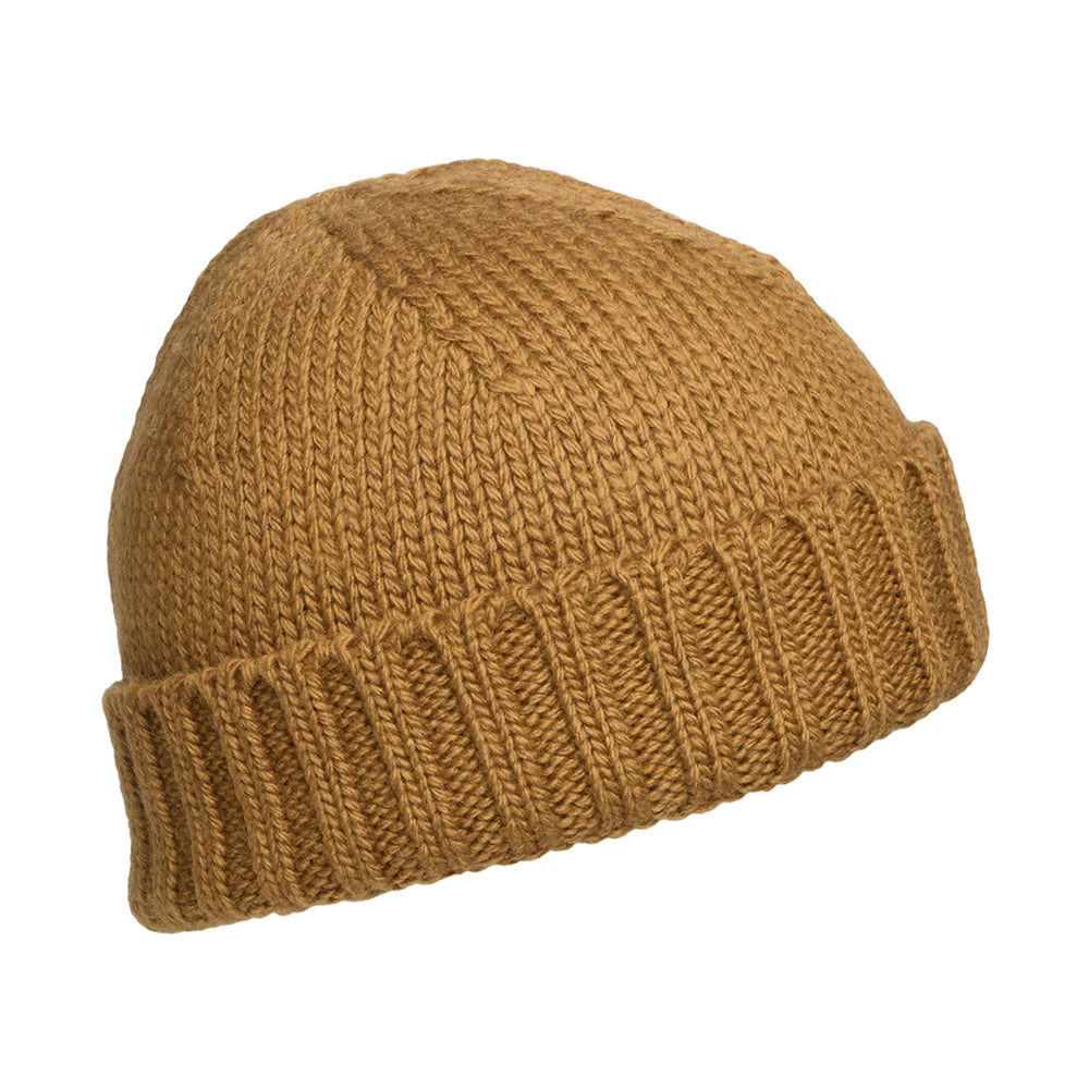 Gorro Beanie de lana merino de Kusan - Beige Arena