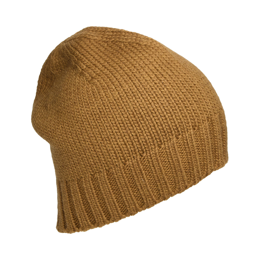 Gorro Beanie de lana merino de Kusan - Beige Arena