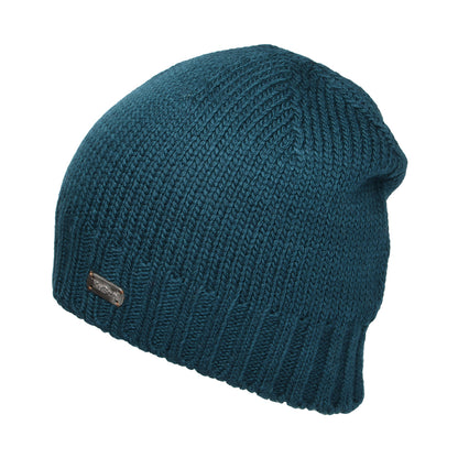 Gorro Beanie de lana merino de Kusan - Verde Azulado