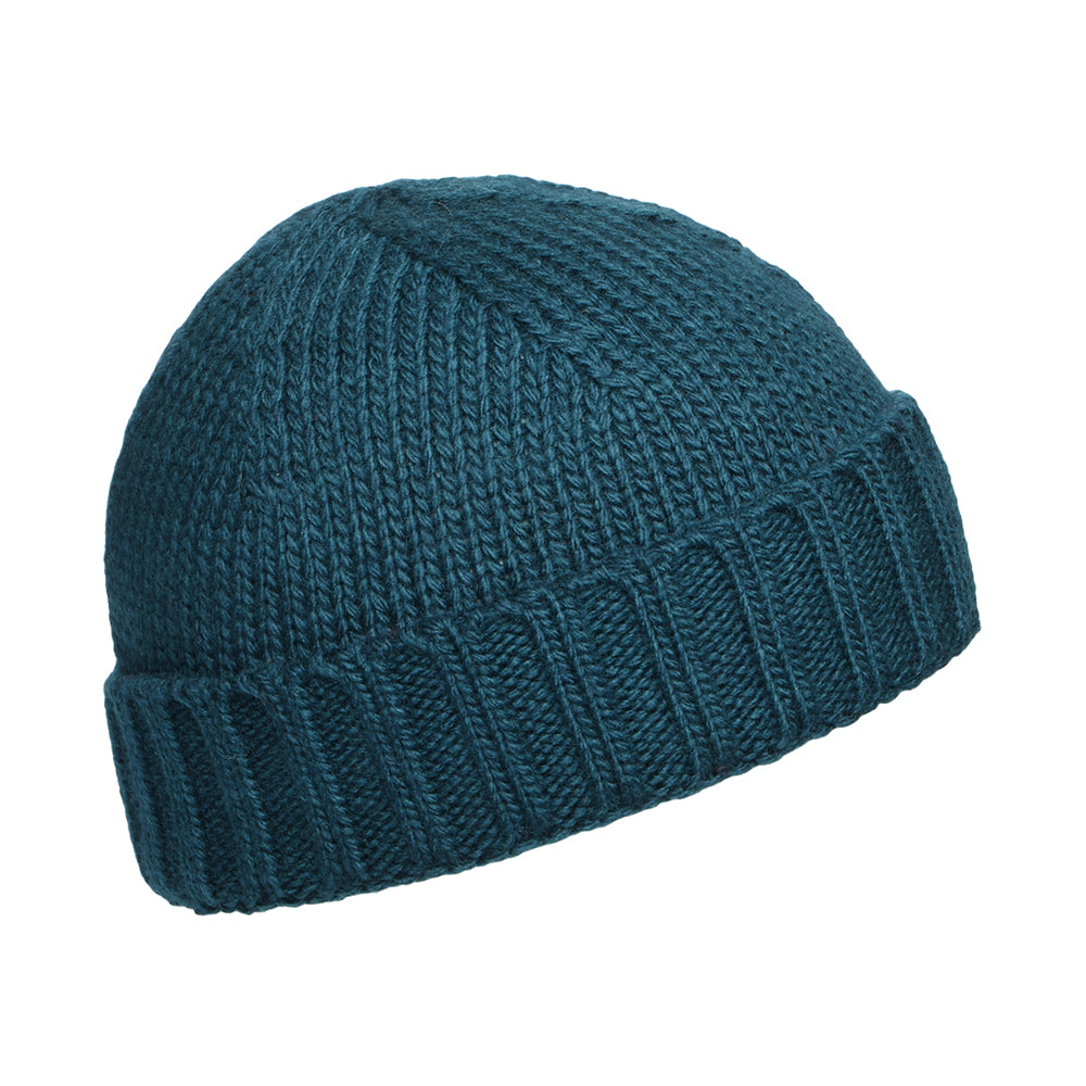 Gorro Beanie de lana merino de Kusan - Verde Azulado