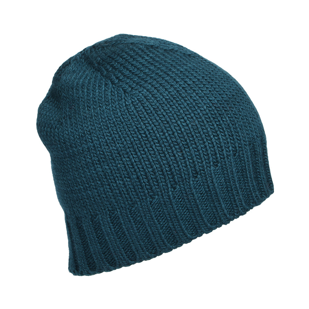 Gorro Beanie de lana merino de Kusan - Verde Azulado