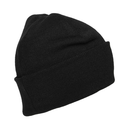 Gorro Beanie Tonal Patch con vuelta de Timberland - Negro