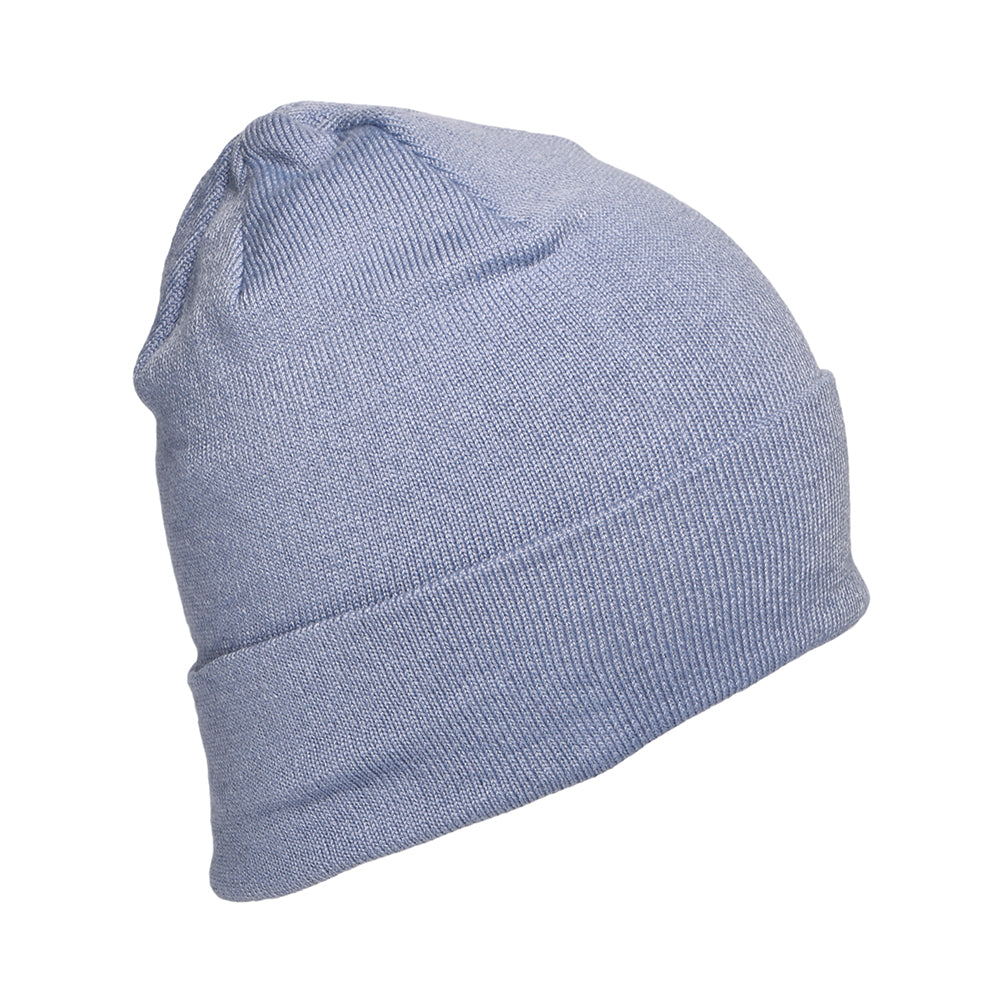 Gorro Beanie Basic de Lyle & Scott - Azul Ahumado