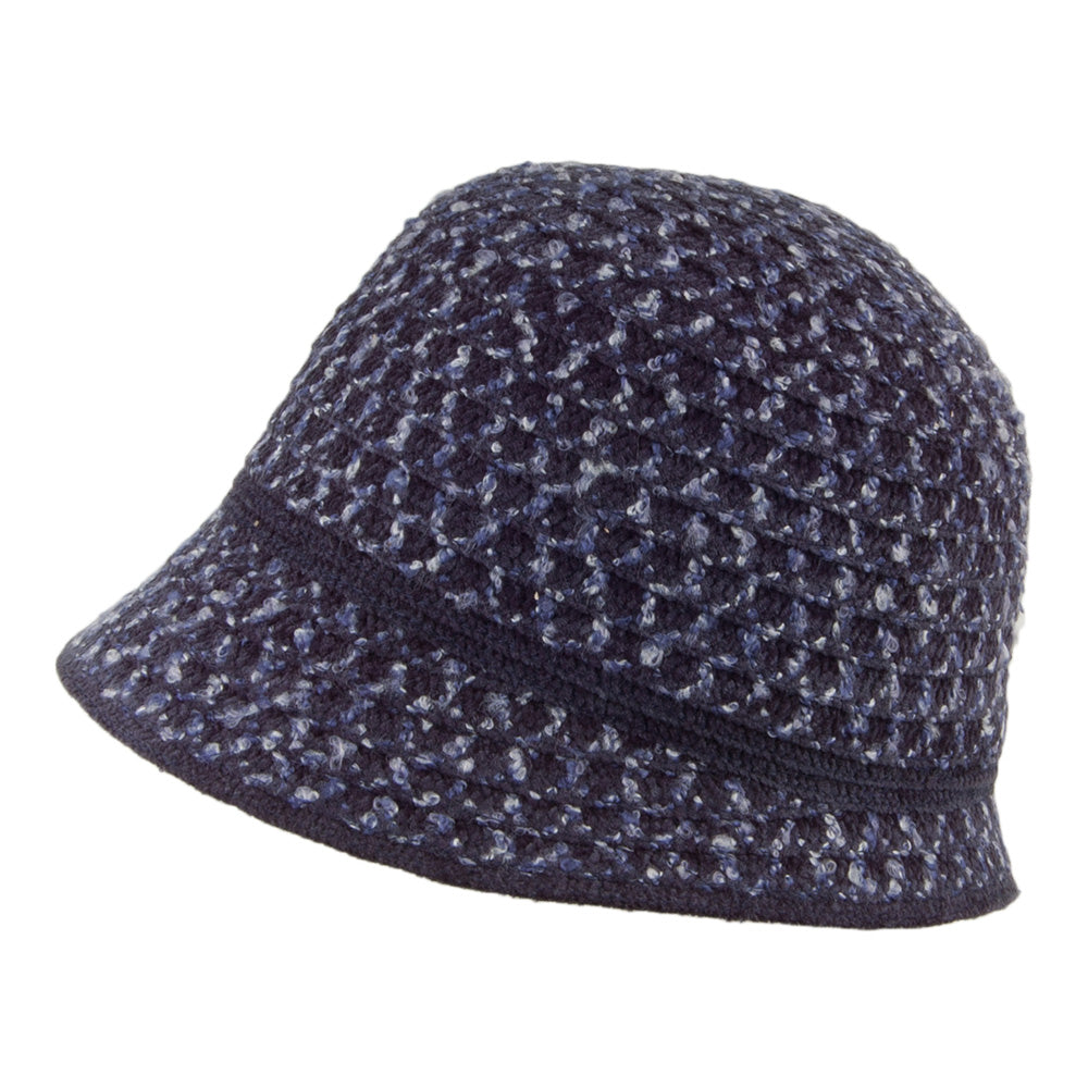 Sombrero Cloche mujeres Willow de Betmar - Azul Marino