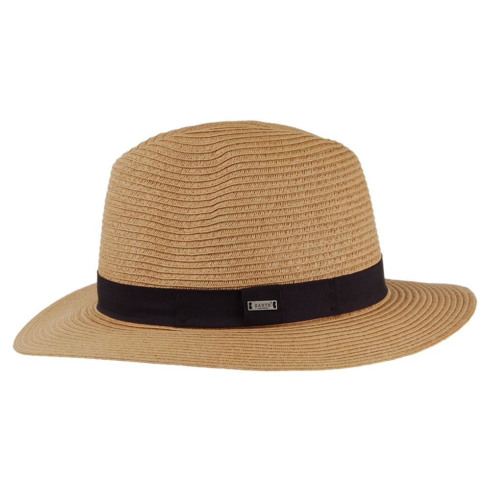 Sombrero Fedora Aveloz II de paja de Barts - Marrón Claro