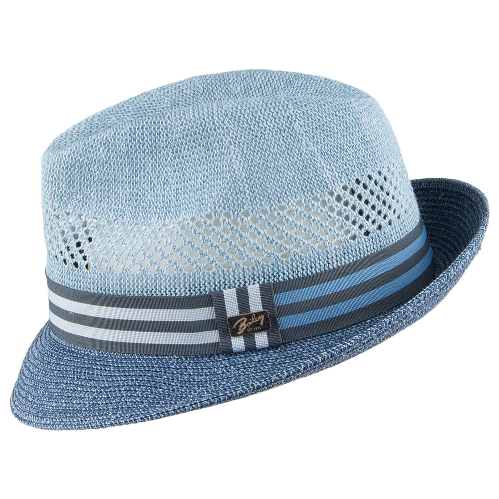 Sombrero Trilby Berle de Bailey - Azul Marino