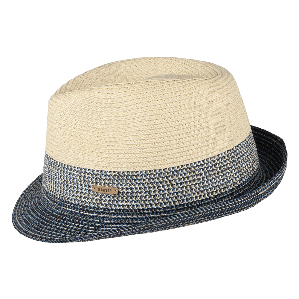 Sombrero Trilby Patrol de Barts - Natural-Azul