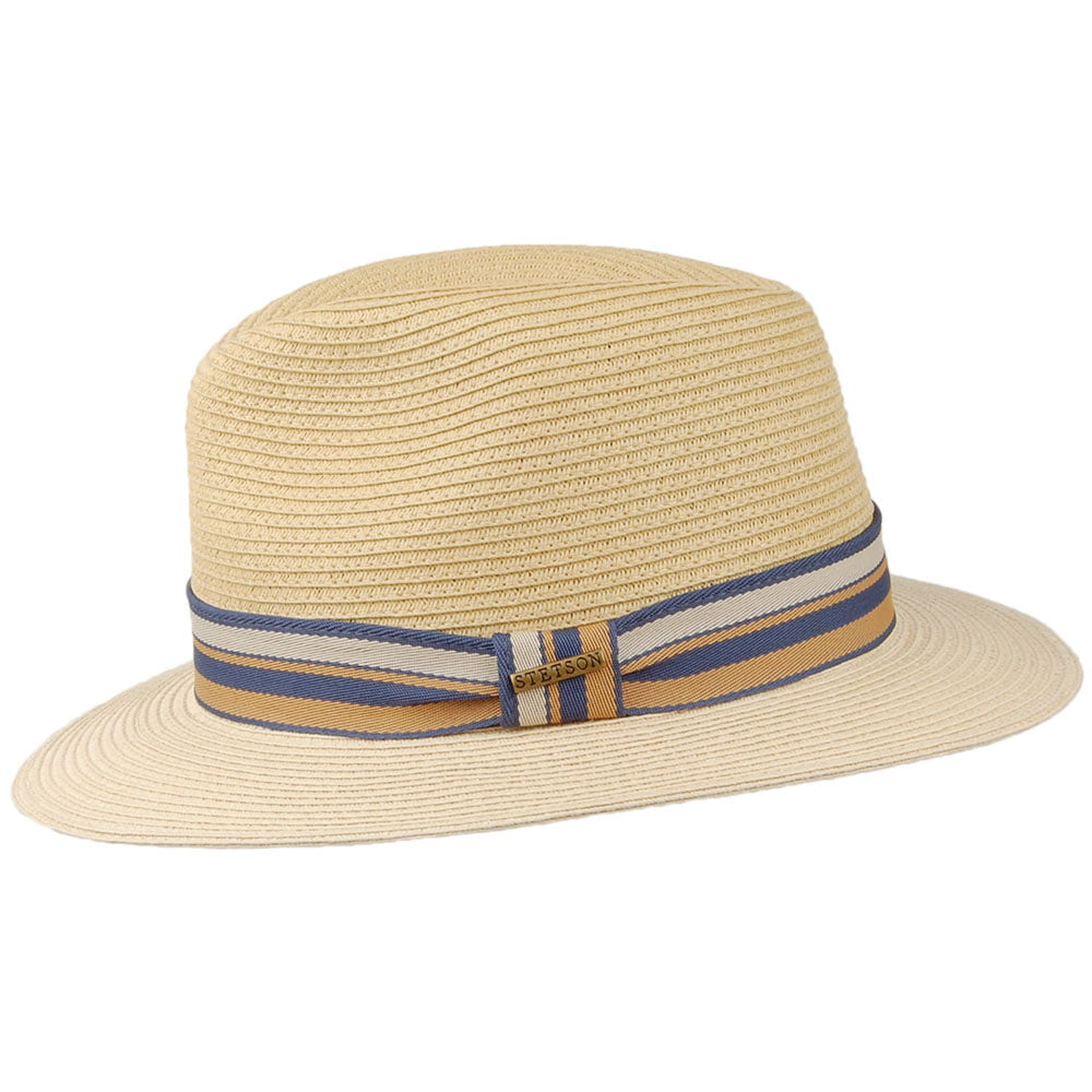 Sombrero Fedora Safari Traveller de Stetson - Natural