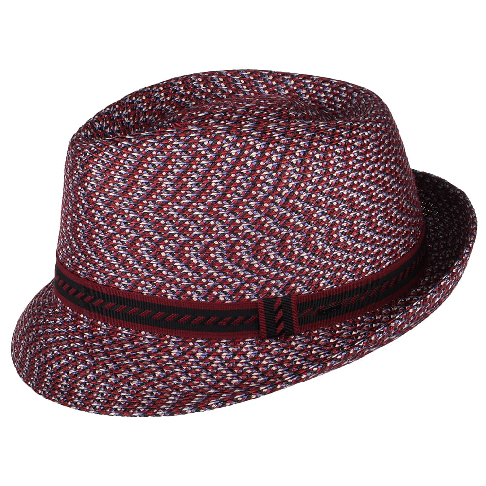 Sombrero Trilby Mannes de Bailey - Rojo Intenso