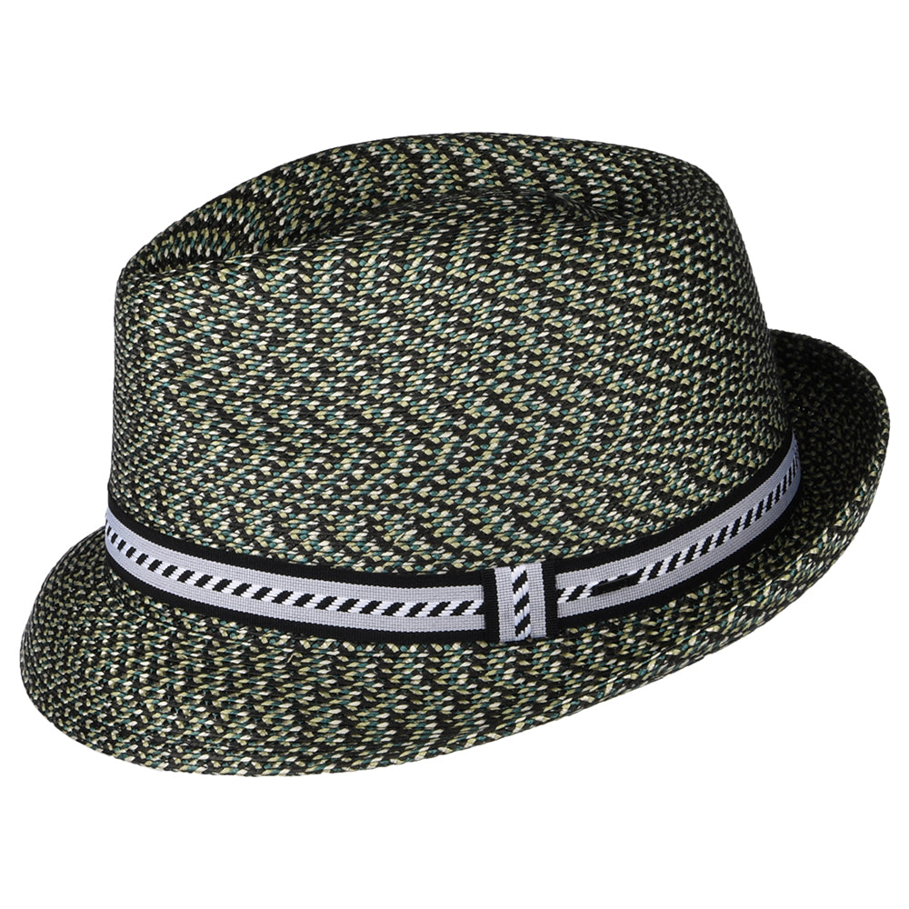 Sombrero Trilby Mannes de Bailey - Negro-Verde