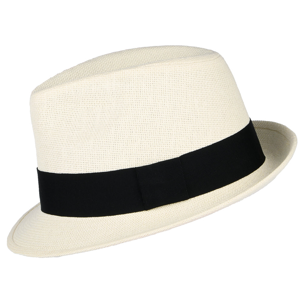 Sombrero Trilby de paja toyo de Failsworth - Natural