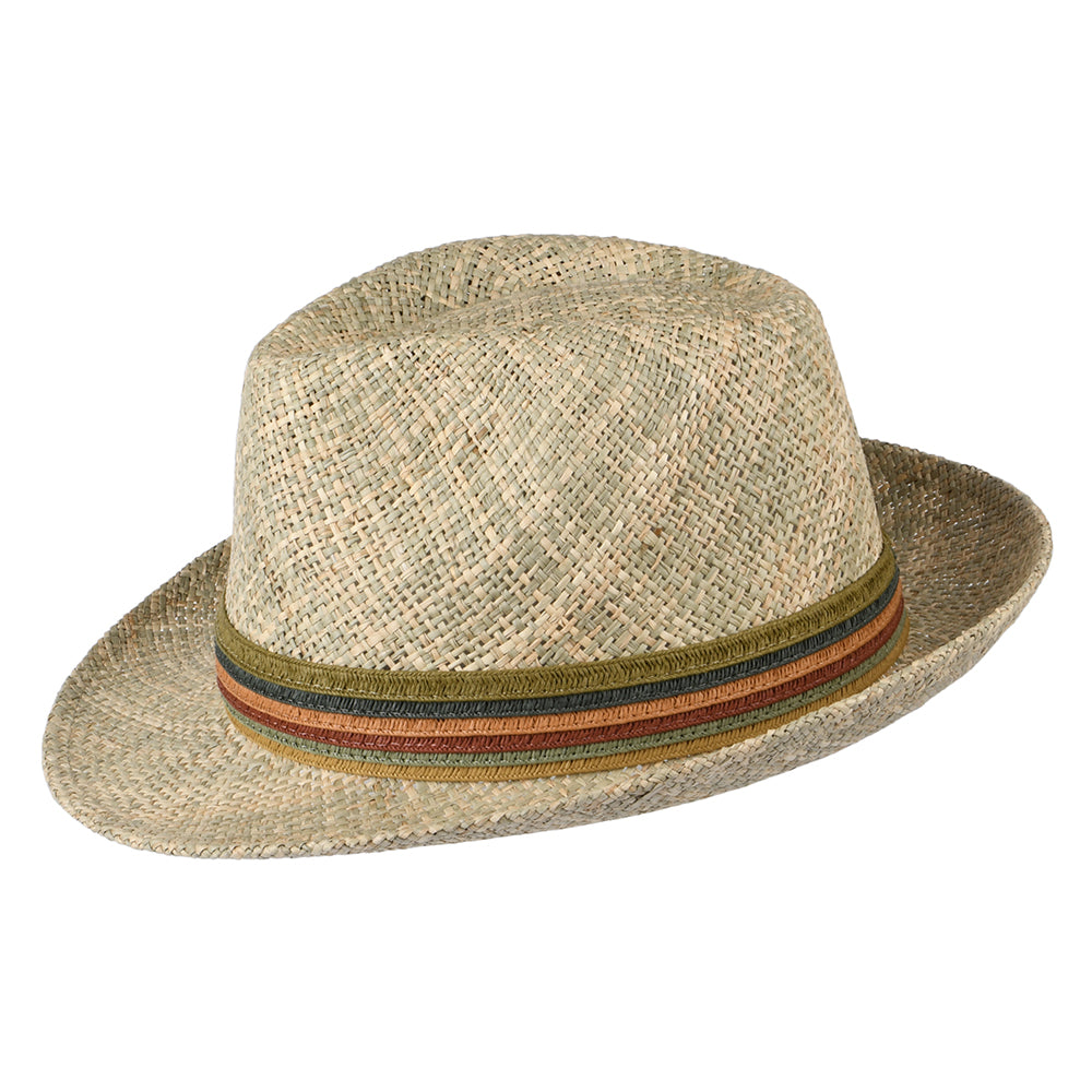 Sombrero Fedora Cuba de seagrass straw de Failsworth - Natural