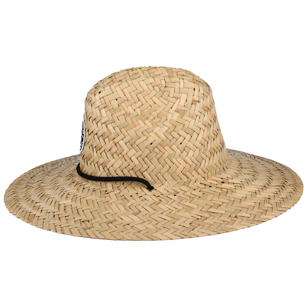 Sombrero de Guardacosta Crest de paja de Brixton - Beige Arena