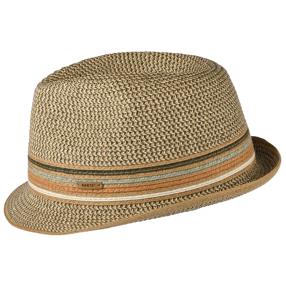 Sombrero Trilby Fluoriet Summer de Barts - Kaki