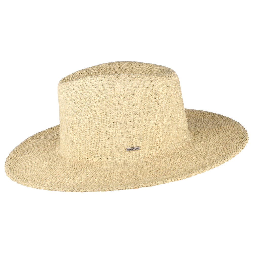 Sombrero Cowboy Cohen de paja toyo de Brixton - Natural