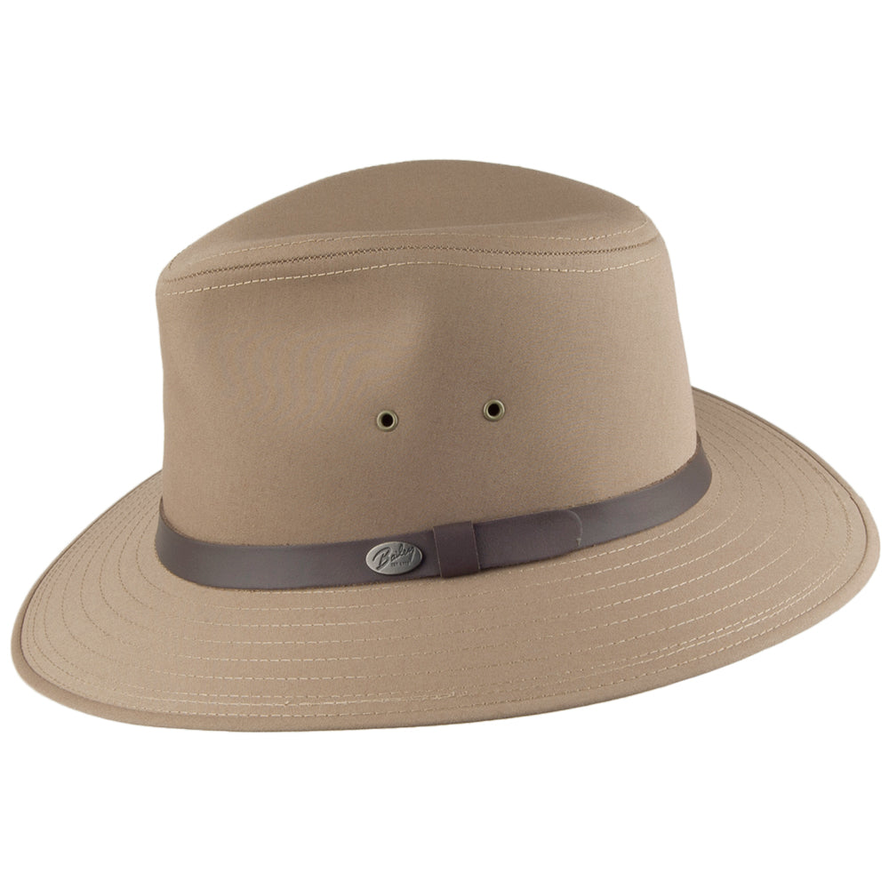 Sombrero Fedora Safari Dalton resistente al agua de Bailey - Beige Arena