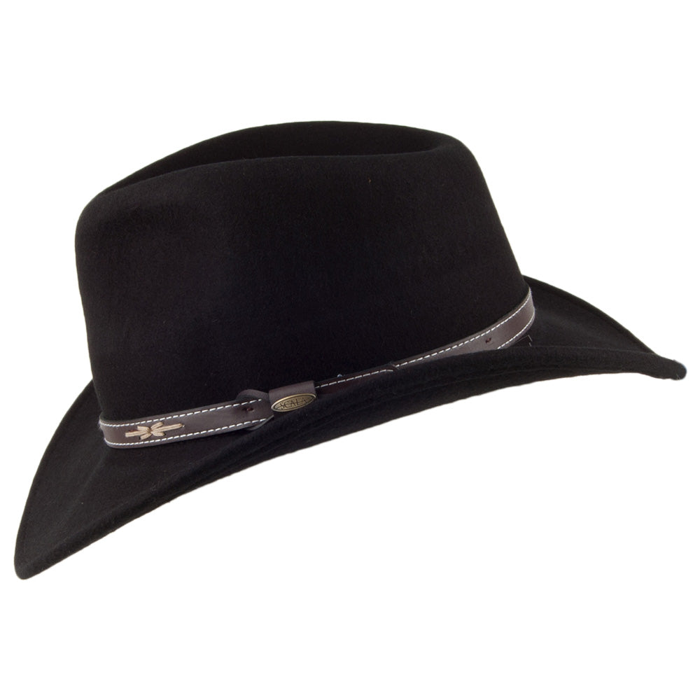 Sombrero Outback flexible de Scala - Negro