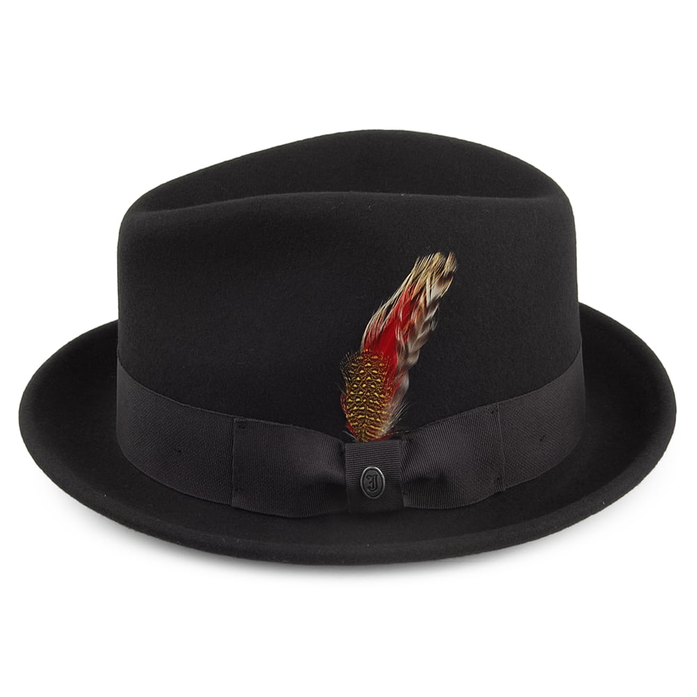 Sombrero flexible Blues Trilby de Jaxon & James - Negro