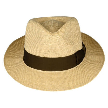 Sombrero Fedora de cáñamo de Stetson - Natural