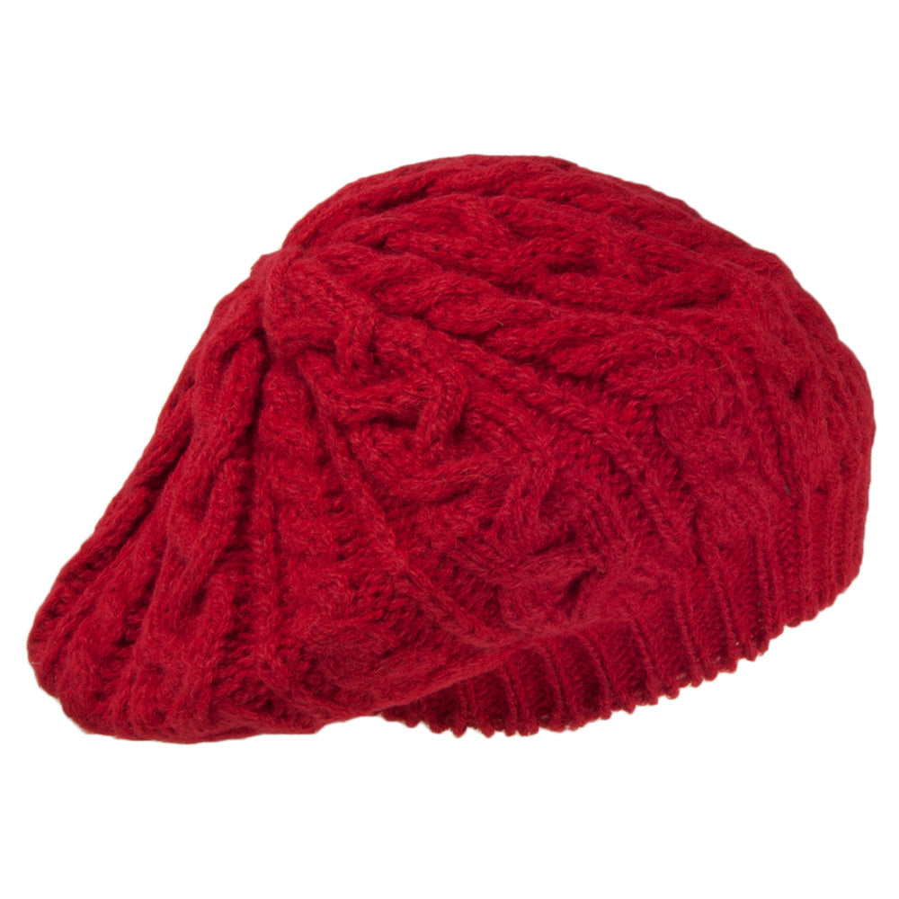 Boina de alpaca de Highland 2000 - Rojo