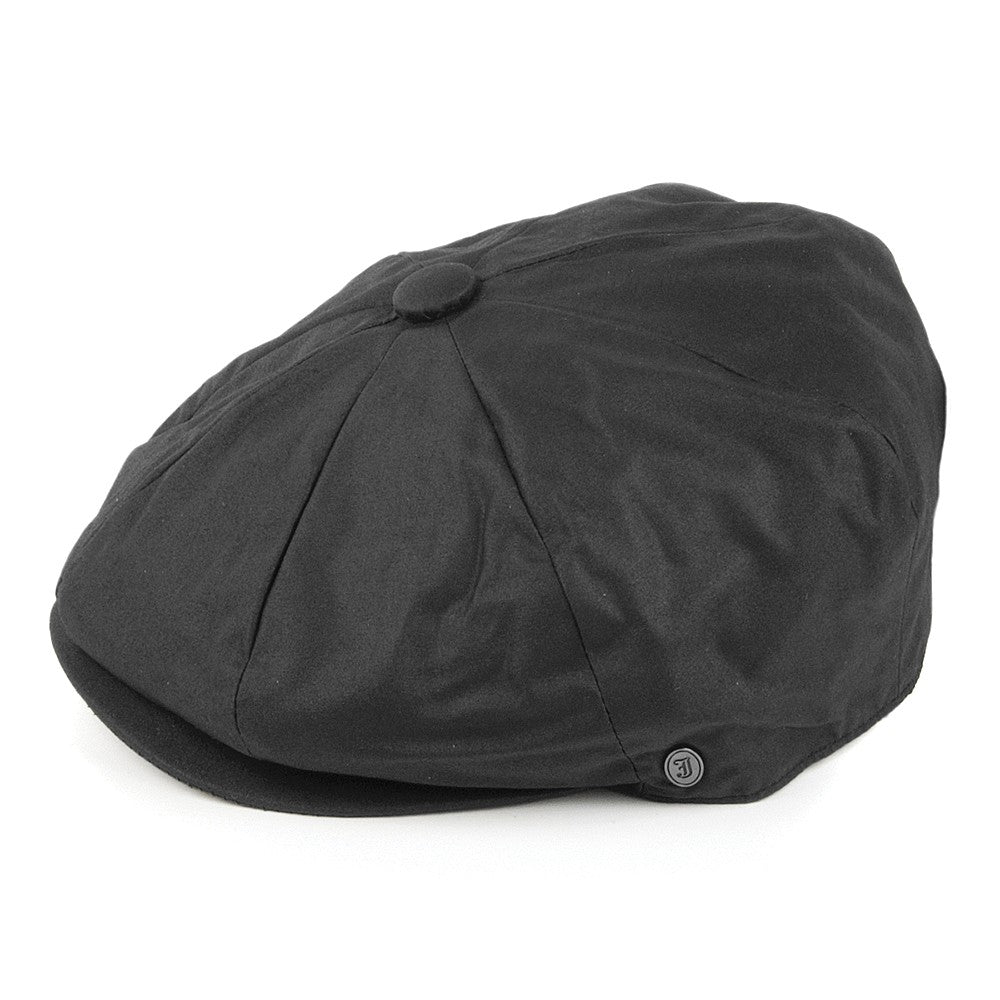 Gorra Newsboy impermeable de Jaxon & James - Negro