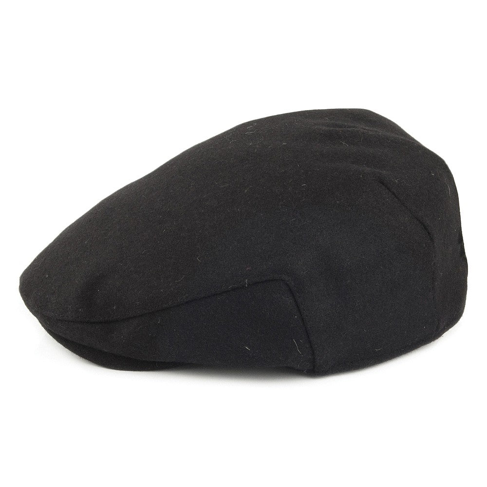 Gorra plana Melton de Failsworth - Negro