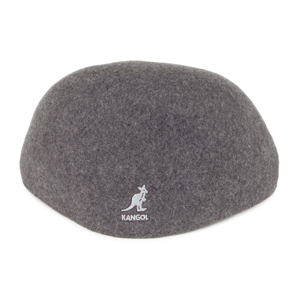 Gorra plana Seamless Wool 507 de Kangol - Franela Oscura