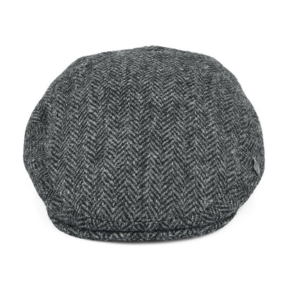 Gorra plana Stornoway de Tweed Harris de Failsworth - Gris