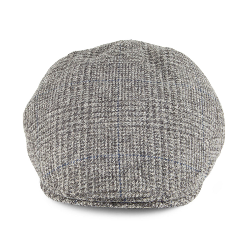 Gorra plana Balmoral de Country Tweed de Christys - Gris