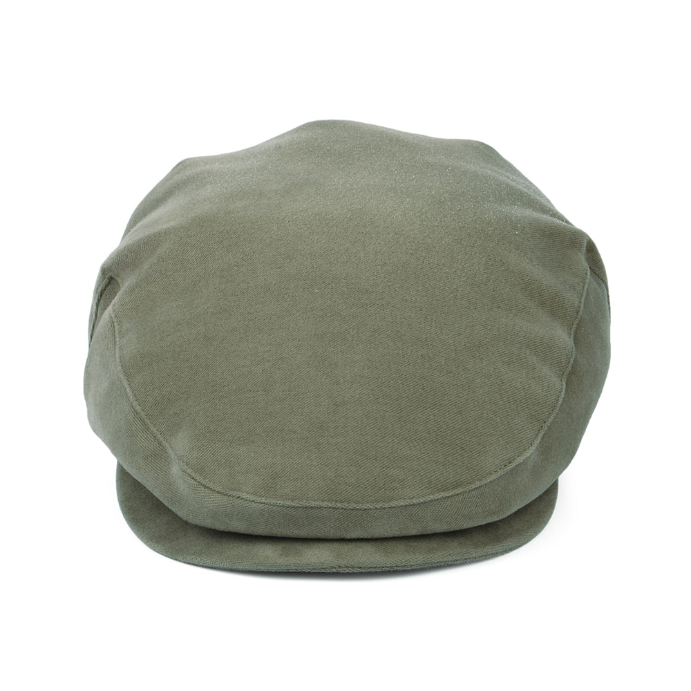 Gorra plana Impermeable de tela suave de algodón de Failsworth - Salvia Claro