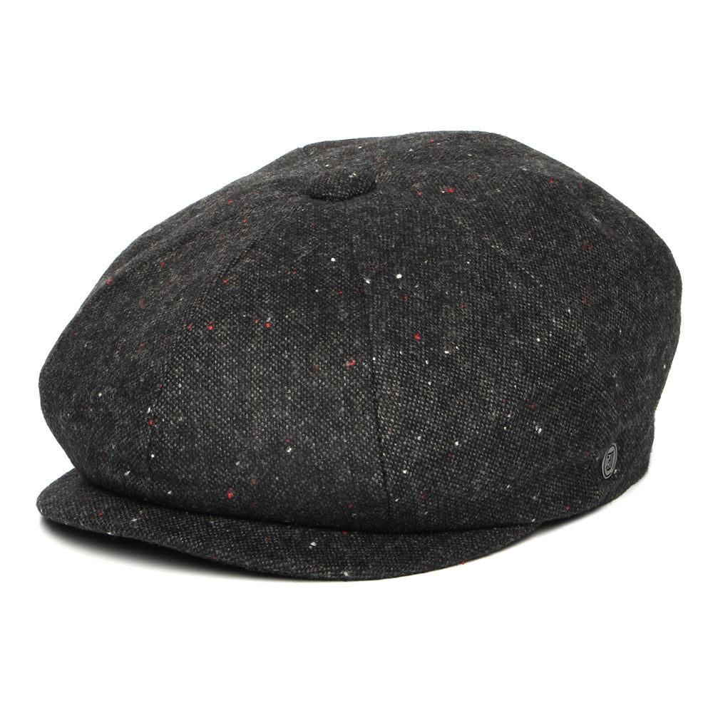 Gorra Newsboy Blackheath mezcla de tonos con manchas de Jaxon & James - Negro-Multi