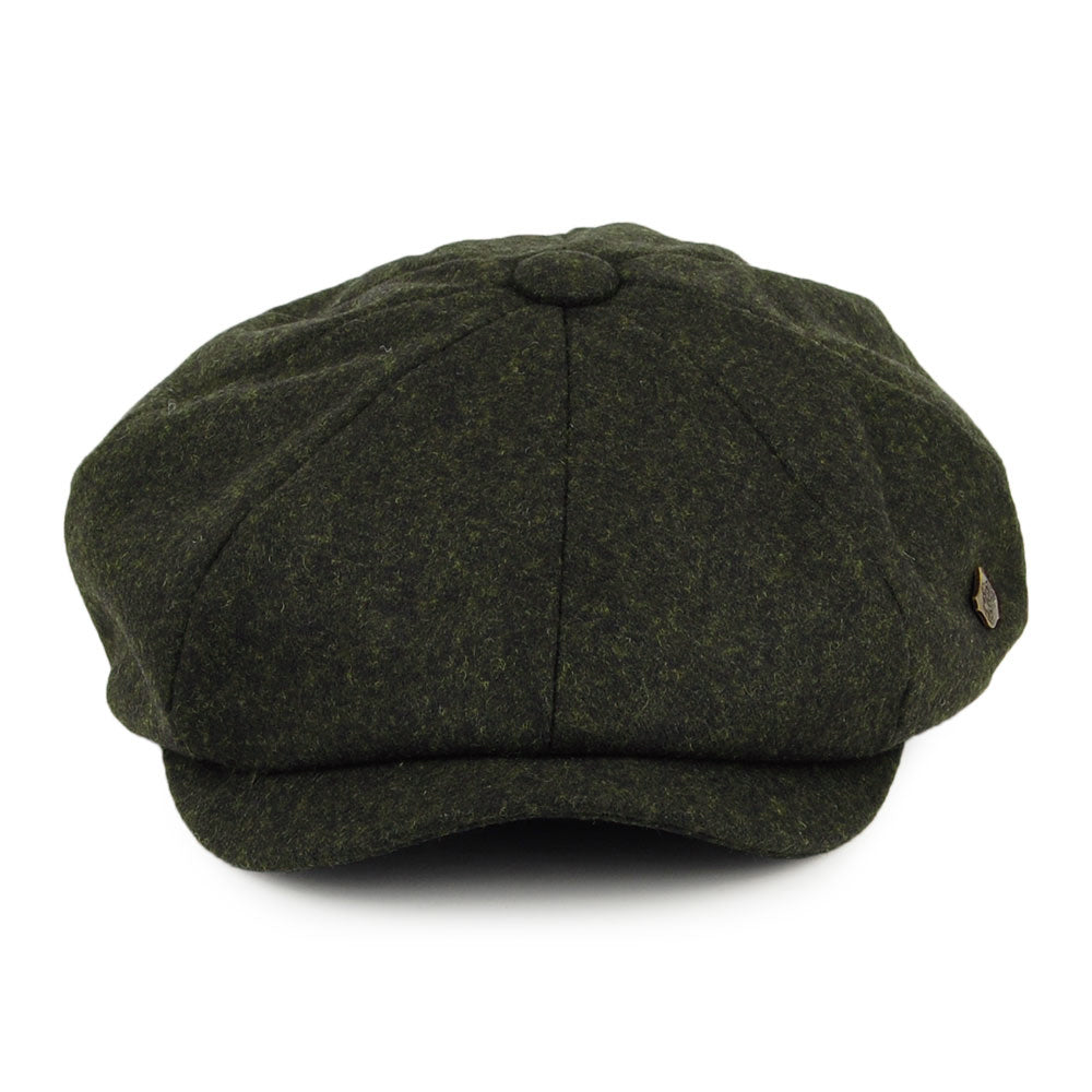 Gorra Newsboy Alfie de Melton de Failsworth - Loden