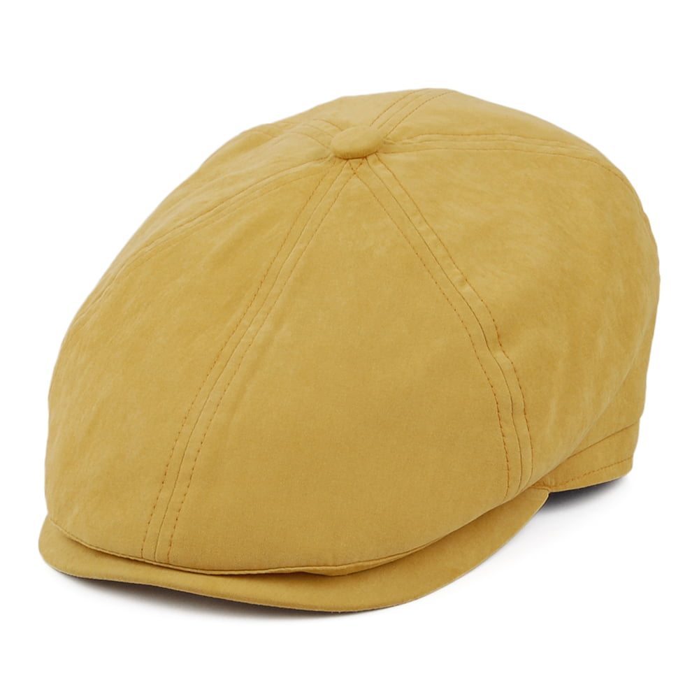 Gorra Newsboy Micro Hudson de Failsworth - Mostaza