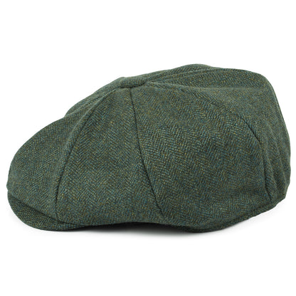 Gorra Newsboy 8 Piece de Lovat Teviot Tweed de Christys - Bosque