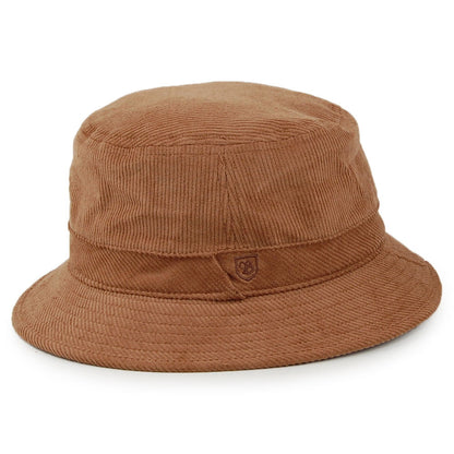 Sombrero de pescador B-Shield de pana de Brixton - Camel