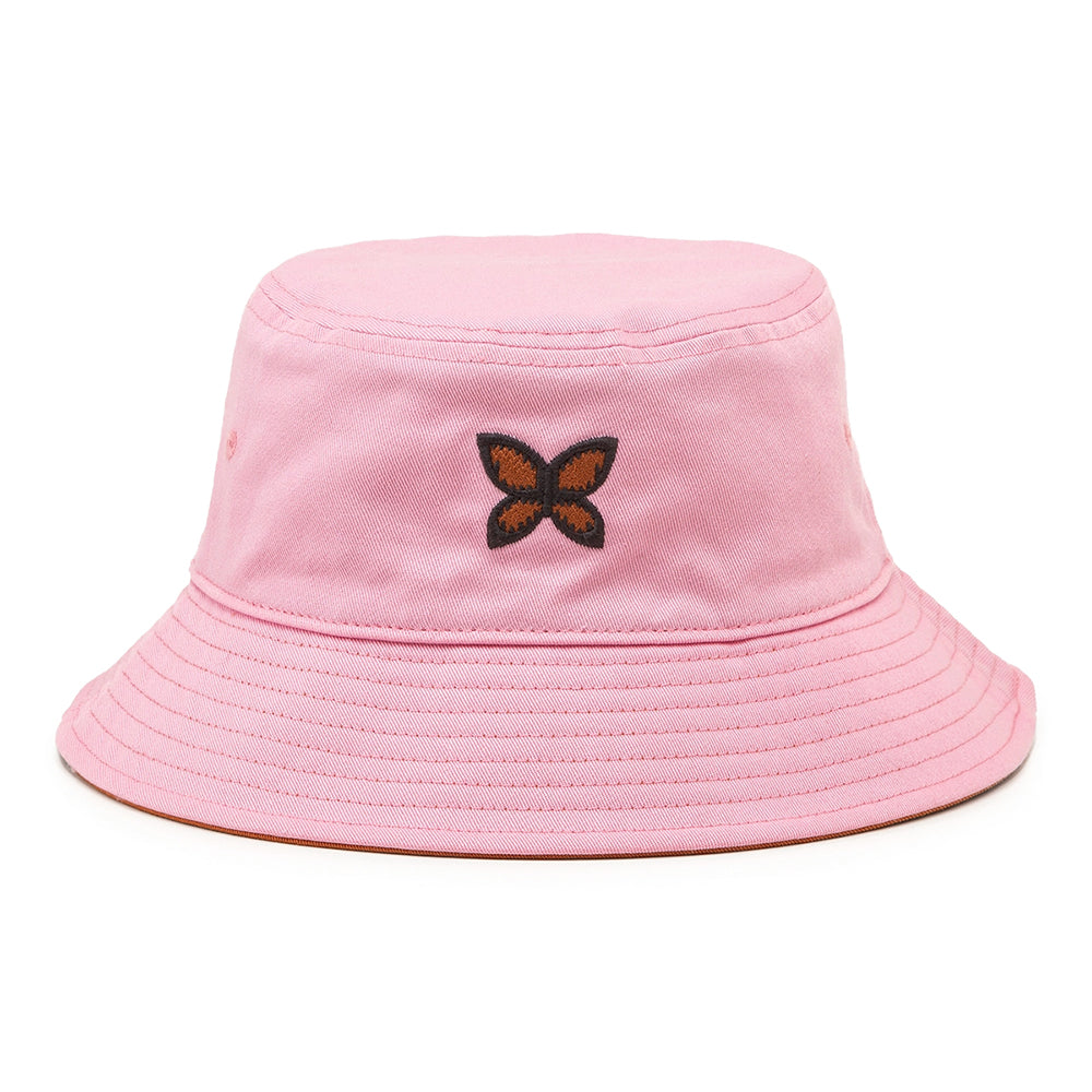 Sombrero de pescador mujeres reversible de Levi's - Naranja-Rosa