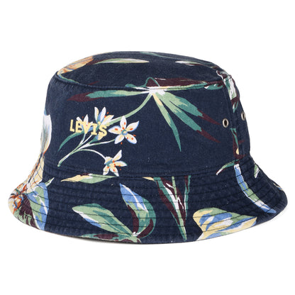 Sombrero de pescador Headline Floral de Levi's - Azul Marino