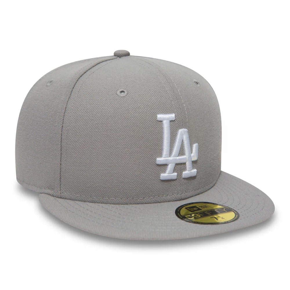 Gorra de béisbol 59FIFTY MLB League Essential L.A. Dodgers de New Era - Gris