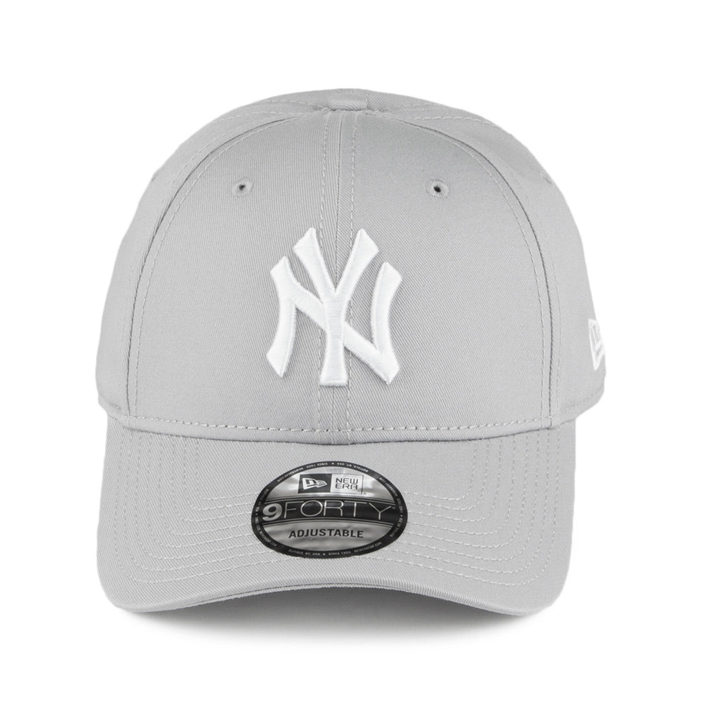 Gorra de béisbol 9FORTY MLB League Basic New York Yankees de New Era - Gris