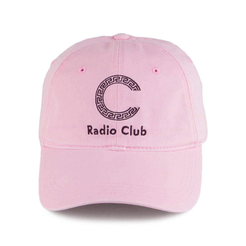 Gorra de béisbol Radio Club Logo de Carhartt WIP - Rosa Claro