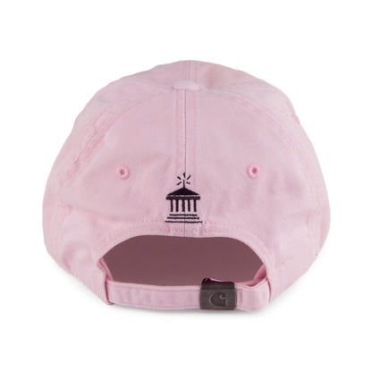 Gorra de béisbol Radio Club Logo de Carhartt WIP - Rosa Claro