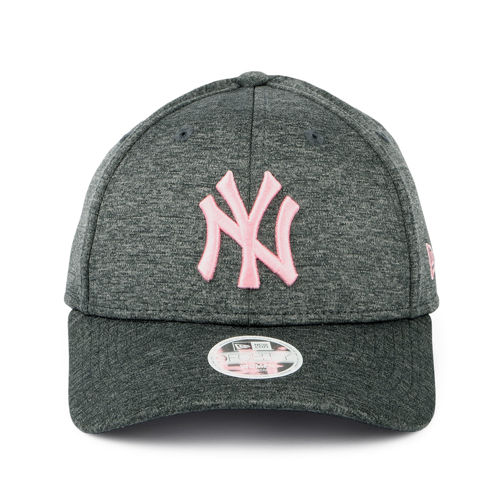 Gorra de béisbol 9FORTY MLB Tech Jersey New York Yankees de New Era - Grafito-Rosa